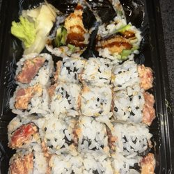 Ambler Sushi & Poke - Any 3 rolls for $16: spicy tuna (2) and shrimp tempura
