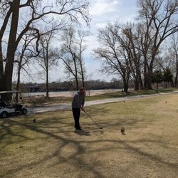 Burning Tree Golf Club - Mid-April not much green grass yet