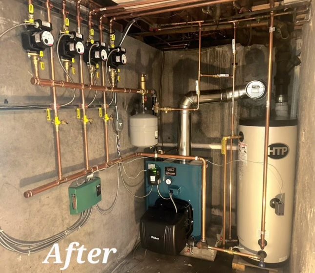 Slide of Bushi Plumbing and Heating