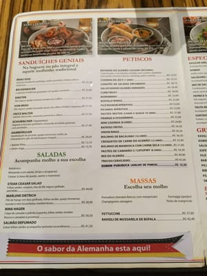Menu photo 2 Braugarten São Paulo, SP