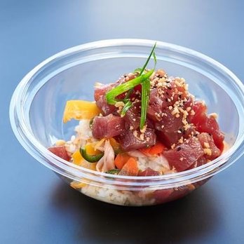 Manoa Poke Shop - Fresh again tuna poke w/ sesame and other toppings. - Poke Near Me - Somerville, Massachusetts