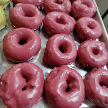 Fryborg - Fresh blueberry cake donuts made in house - Burgers Near Me - Trumbull, Connecticut
