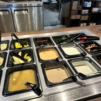 Longhorn Barbecue - Salad Bar - Barbeque Near Me - Spokane, Washington