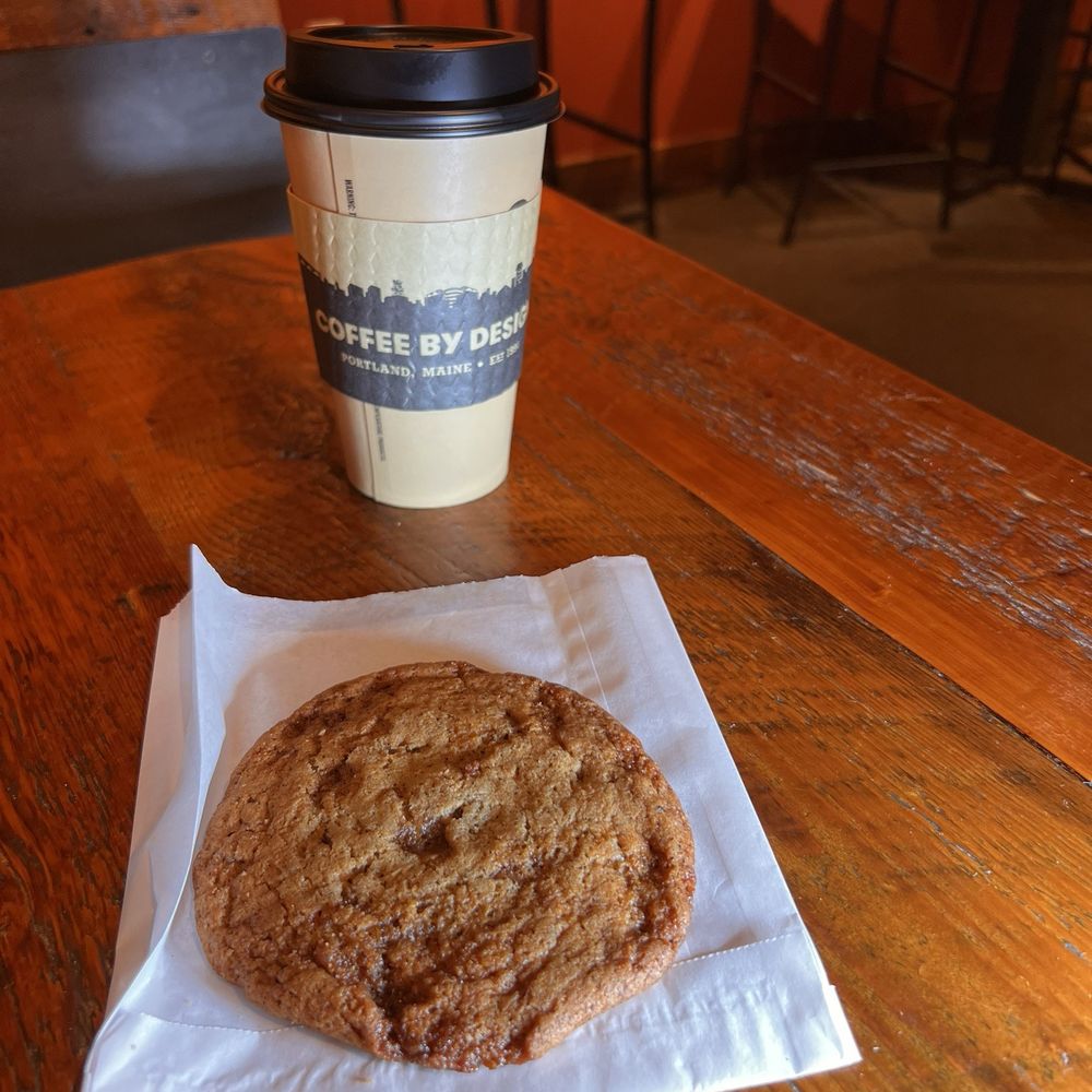 Coffee By Design - Coffee and cookie - Coffee Roasteries Near Me - Portland, Maine