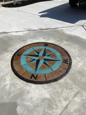 Stamped Concrete - Here is some of our designs that we have done