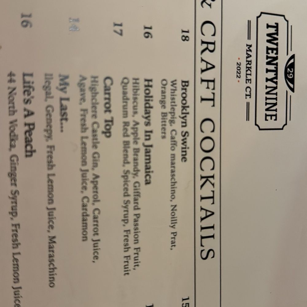 29 Markle Ct - Menu - New American Near Me - Bridgeport, Connecticut 29 Markle Ct - Menu - New American Near Me - Bridgeport, Connecticut