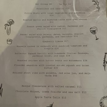 Blanca - Menu 10/12/24 - Wine Bars Near Me - Norfolk, Virginia