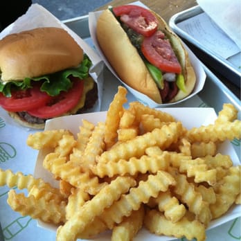 Shake Shack Upper West Side - Single burger, Shack-cago dog, fries - Fast Food Near Me - New York, New York Shake Shack Upper West Side - Single burger, Shack-cago dog, fries - Fast Food Near Me - New York, New York