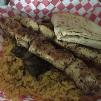Kebabas - Chicken kebabs with rice - Mediterranean Near Me - Tallahassee, Florida