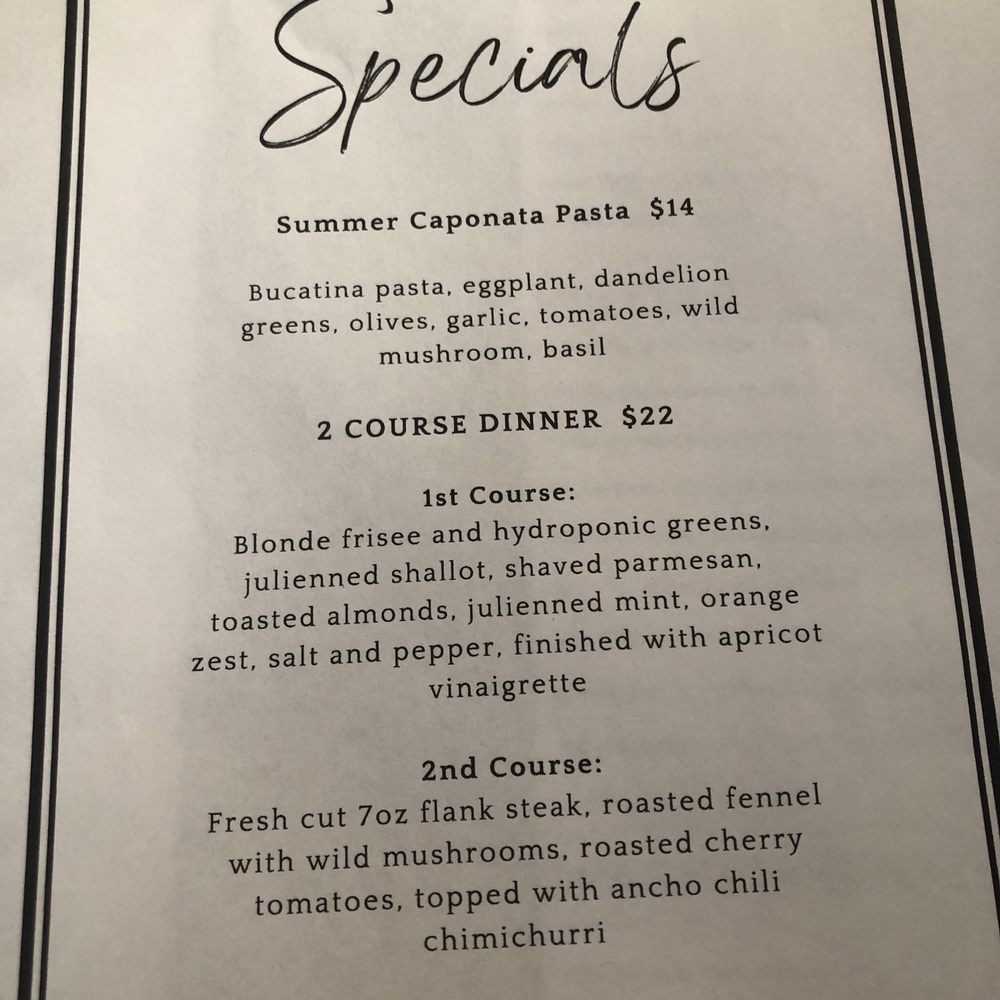 Hecks - Summer Specials menu - Breakfast & Brunch Near Me - Cleveland, Ohio