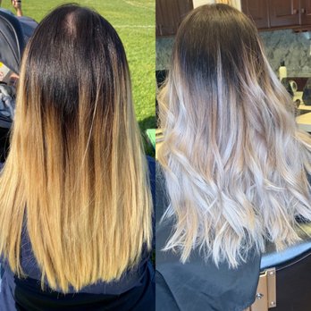 Le Salon d' Amies - Before & After. - Hair Salons Near Me - Brentwood, California Le Salon d' Amies - Before & After. - Hair Salons Near Me - Brentwood, California