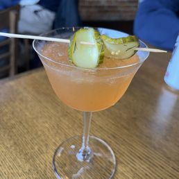 Hot & Dirty Pickle Martini Hot & Dirty Pickle Martini
