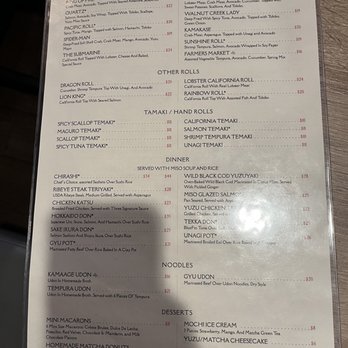 Toyosu - Menu - Sushi Bars Near Me - Walnut Creek, California Toyosu - Menu - Sushi Bars Near Me - Walnut Creek, California