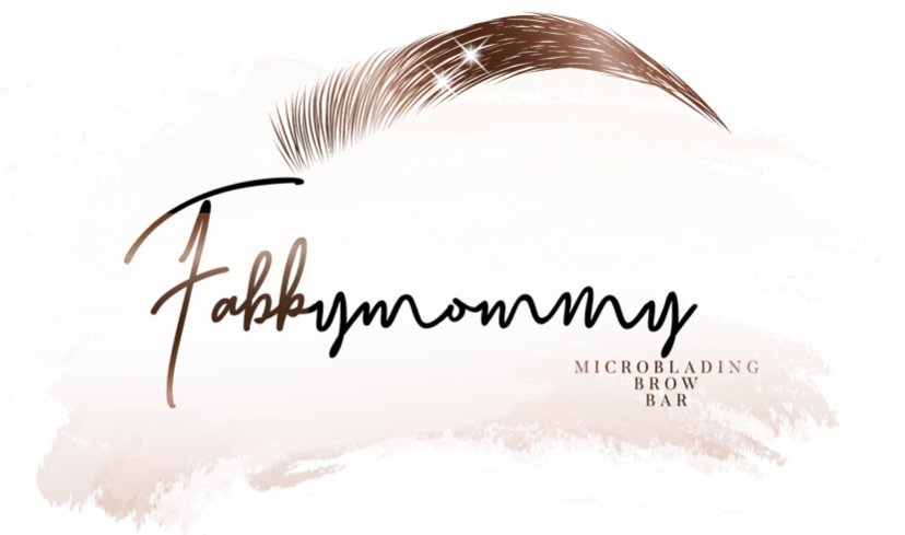 Fabbymommy Brow Bar Logo