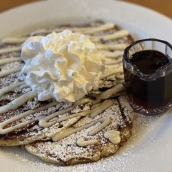 Elmer's Restaurant - Cinnamon roll pancakes