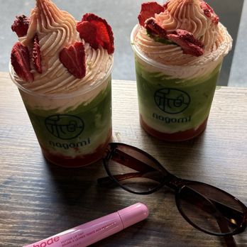 Cafe Nagomi - Strawberry Matcha Einspänner - Coffee & Tea Near Me - San Francisco, California Cafe Nagomi - Strawberry Matcha Einspänner - Coffee & Tea Near Me - San Francisco, California