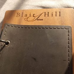 Slate Restaurant - Menu cover