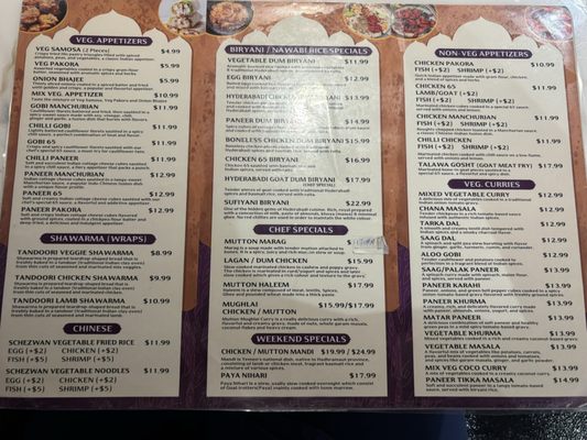 Menu photo 2 Deccan Bawarchi Livonia, MI Menu photo 2 Deccan Bawarchi Livonia, MI