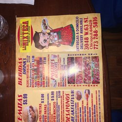 La Mixteca Poblana - Takeout menu
