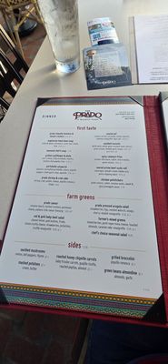 Menu photo 1 The Prado at Balboa Park San Diego, CA Menu photo 1 The Prado at Balboa Park San Diego, CA