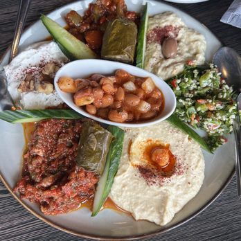 Truva Turkish Kitchen - Cold mezze Appetizer Sampler for 2 - Turkish Near Me - Cincinnati, Ohio Truva Turkish Kitchen - Cold mezze Appetizer Sampler for 2 - Turkish Near Me - Cincinnati, Ohio