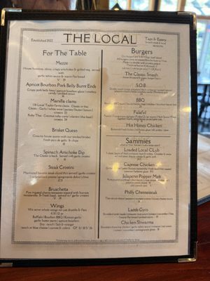 Menu photo 4 The Local Yelm, WA Menu photo 4 The Local Yelm, WA