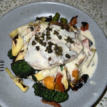 C Level - Chicken piccata - New American Near Me - San Diego, California