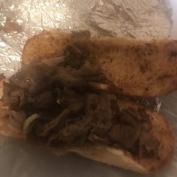 Dry sub nothing I requested