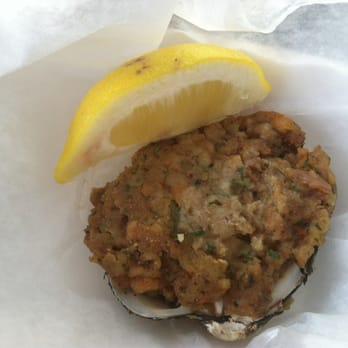 Stowe's Seafood - Cooked Stuffed Clam ($4.25) - Seafood Near Me - West Haven, Connecticut Stowe's Seafood - Cooked Stuffed Clam ($4.25) - Seafood Near Me - West Haven, Connecticut