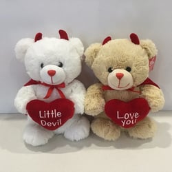 Pretty Petals - Love devil bear for your lover on this Valentine's. call us on 82727778 or visit website www.prettypetals.com.au for more great gift idea.