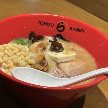 Tomizo Ramen - Miso Butter Corn Scallop Ramen - Ramen Near Me - Gardena, California Tomizo Ramen - Miso Butter Corn Scallop Ramen - Ramen Near Me - Gardena, California