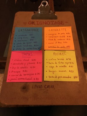 Menu photo 2 L'arrosoir d'Arthur Cuernavaca, MOR Menu photo 2 L'arrosoir d'Arthur Cuernavaca, MOR