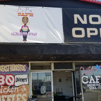 BB's Cafe - Located in a really nice area. There's a park across the street and this part of Covina has kind of a small downtown feel to it. - Soul Food Near Me - Covina, California