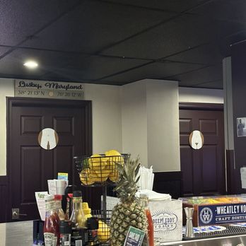 Buckets Sports Bar - Fun bathroom signs - Bars Near Me - Lusby, Maryland