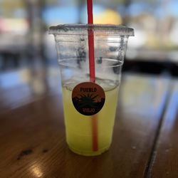 Pueblo Viejo - Delicious pineapple cucumber agua fresca!