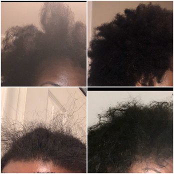 Love Dominican Salon - Top Row: Unwashed & Washed hair at its natural state. Bottom Row: Washed hair after blow out. - Hair Extensions Near Me - Hempstead, New York Love Dominican Salon - Top Row: Unwashed & Washed hair at its natural state. Bottom Row: Washed hair after blow out. - Hair Extensions Near Me - Hempstead, New York