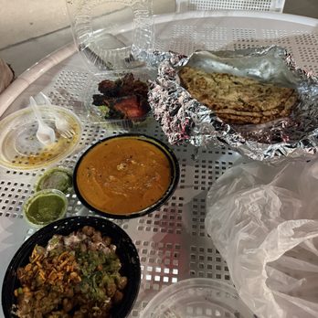 Chup Chaap - Butter Chicken (Gravy) Garlic Naan Tandoori Chicken Samosa Chaat - Indian Near Me - Milpitas, California