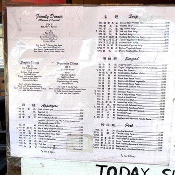 Anna's Asian Palace - Menu 1 - Chinese Near Me - Laytonville, California