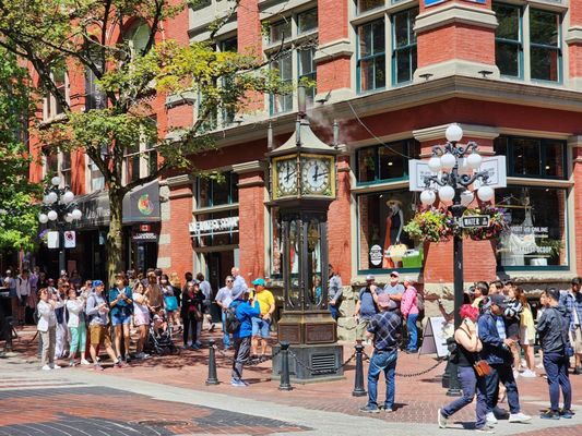 Gastown Steam Clock by null