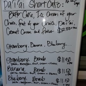 Kalo Bombs - Menu - Ice Cream & Frozen Yogurt Near Me - Waianae, Hawaii