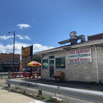 Red Hot Ranch - No frills hot dog stand with picnic tables in front. - Hot Dogs Near Me - Chicago, Illinois Red Hot Ranch - No frills hot dog stand with picnic tables in front. - Hot Dogs Near Me - Chicago, Illinois