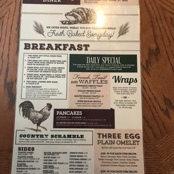 Charlie's Diner - Menu - Breakfast & Brunch Near Me - East Aurora, New York