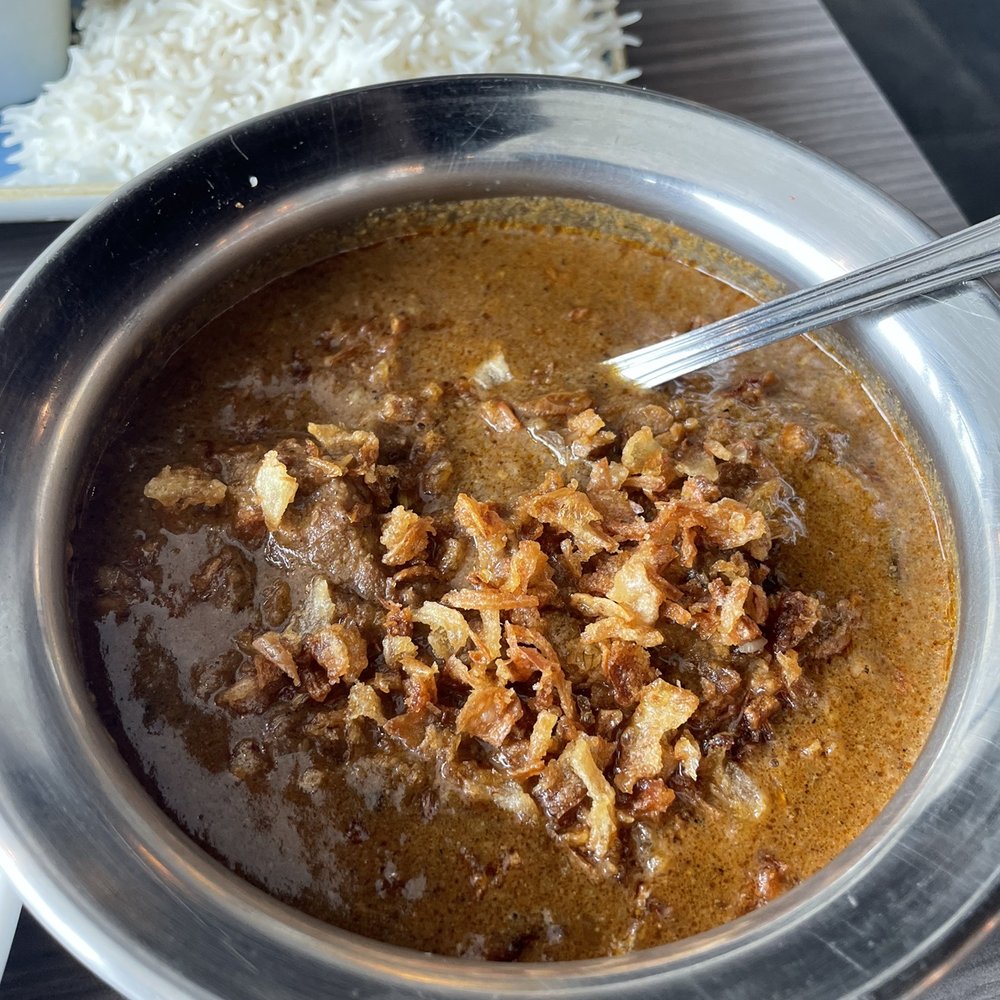 Elite Indo Pak Restaurant - Goat Korma. Really good like a home cooked meal. - Halal Near Me - Sugar Land, Texas