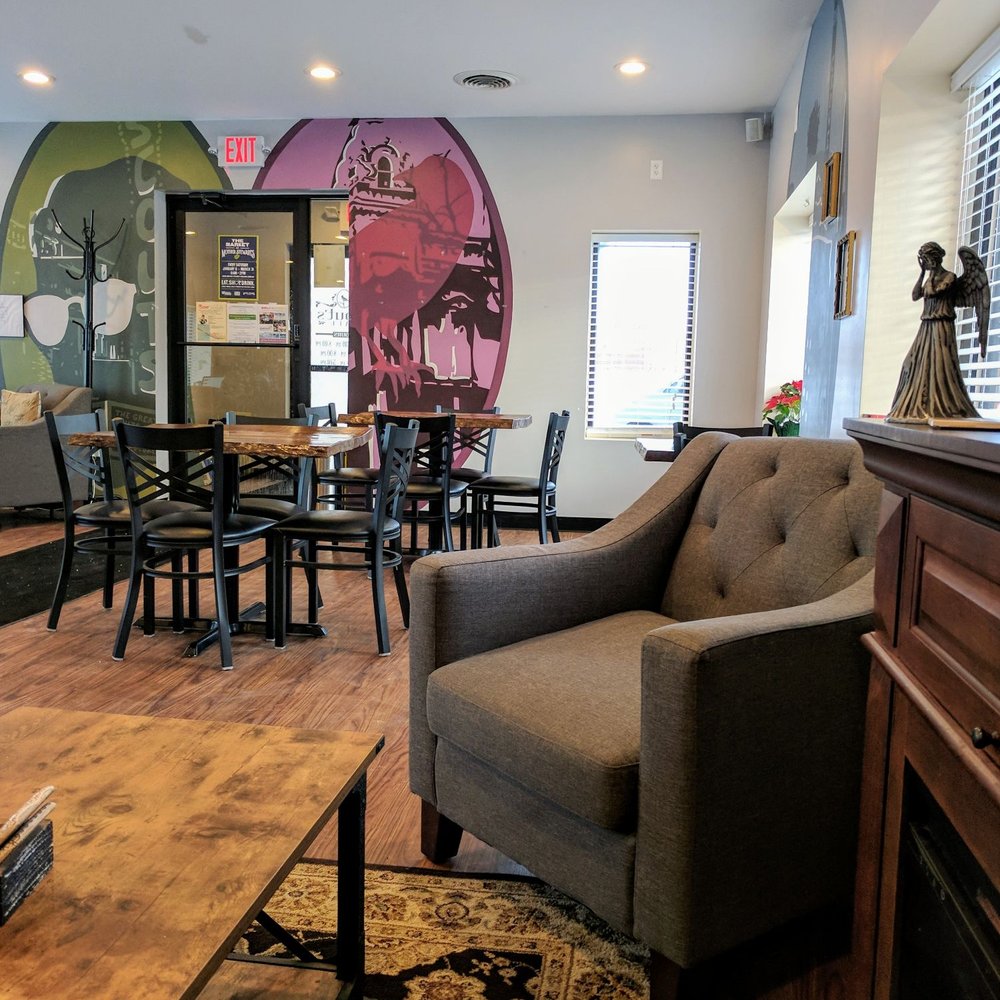 Scout's Cafe - Sit by the fireplace! - Coffee & Tea Near Me - Springfield, Ohio
