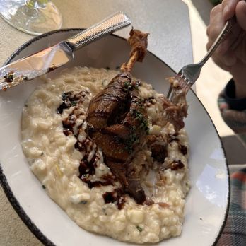 Brasswood Bar + Kitchen - Lamb risotto - American Near Me - Saint Helena, California