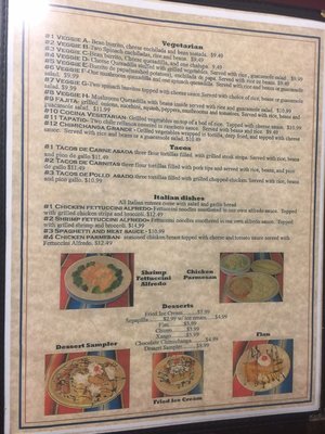 Menu photo 4 Buenos Amigos Woodsfield, OH