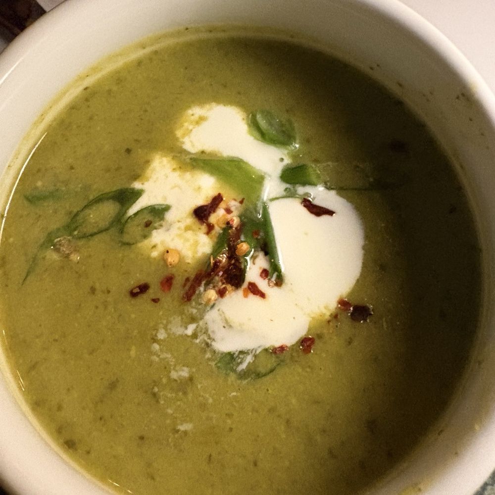 Ramsay's Kitchen - Pea soup - New American Near Me - Las Vegas, Nevada