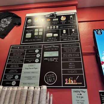Tipsy Scoop - Menu - Ice Cream & Frozen Yogurt Near Me - Washington, DC, District of Columbia Tipsy Scoop - Menu - Ice Cream & Frozen Yogurt Near Me - Washington, DC, District of Columbia