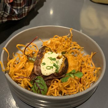 Gunshow - Twice baked sweet potato - New American Near Me - Atlanta, Georgia Gunshow - Twice baked sweet potato - New American Near Me - Atlanta, Georgia