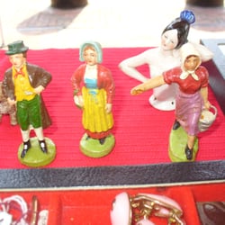 Fell's Point Second Sunday Antique Market - Milk Maiden action figures